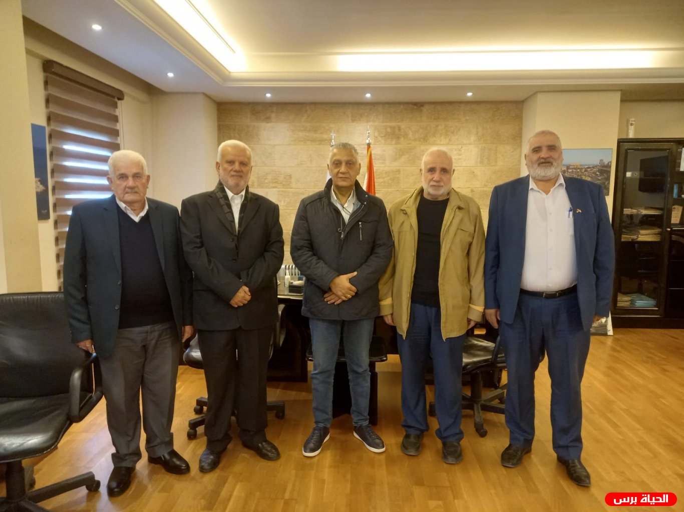 حركة فتح تزور بلدية صيدا في إطار تعزيز العلاقات الفلسطينية اللبنانية