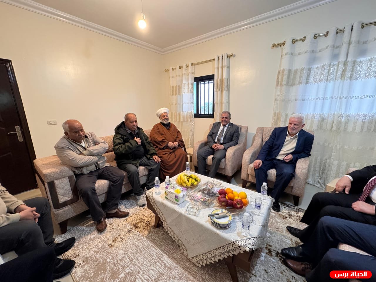 زيارة وفاء لعضو قيادة اقليم فتح في لبنان فضل الحمدوني