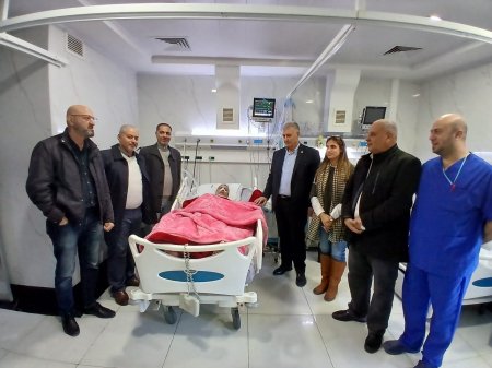 جمعية الهلال الأحمر الفلسطيني – إقليم لبنان إنجاز طبي نوعي في مستشفى الشهيد محمود الهمشري في صيدا